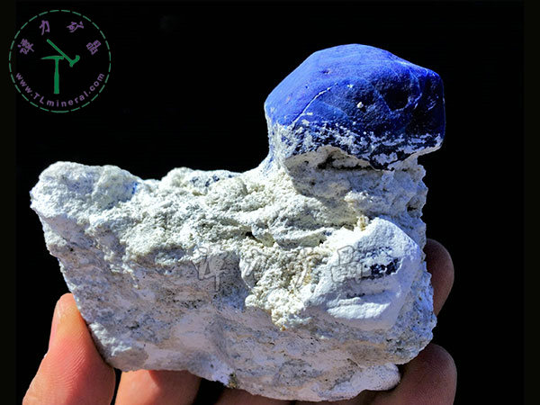 青金石，阿富汗11x8x5cm